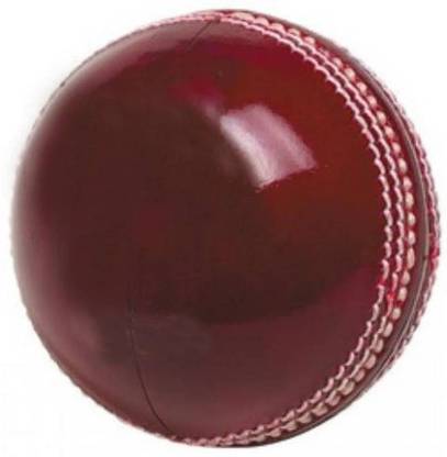 BOJ Genuine Leather Cricket Ball Cricket Leather Ball (Pack of 1, Red) Cricket Leather Ball