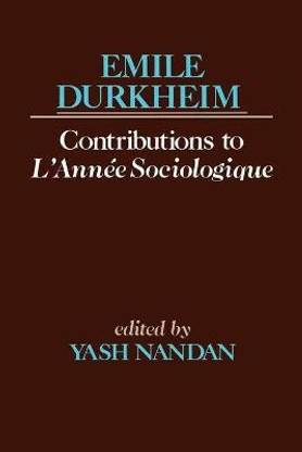Contributions to L'Annee Sociologique