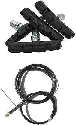 NNBS Newton cycle V Brake 4 pcs Power shoe With 1 Wire Set Combo Brake Shoe