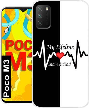 Cooldone Back Cover for POCO M3, Poco M3 Back Cover