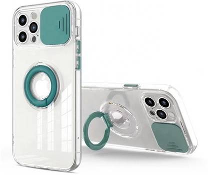 VONZEE Back Cover for iPhone 11 Pro Max Sliding Camera Cover Design TPU Protective Case with Ring Holder