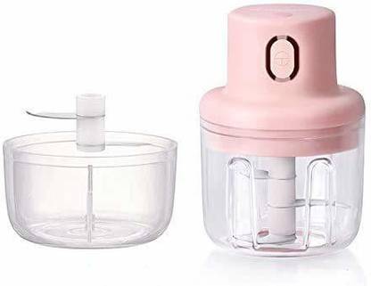 OXAGRACE Electric Food Chopper Garlic Masher Mini Wireless Onion Press Mincer Dicer Electric Vegetable Chopper
