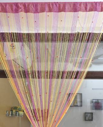 Radhey Radhey Decor 213 cm (7 ft) पर्दा एक पर्दा