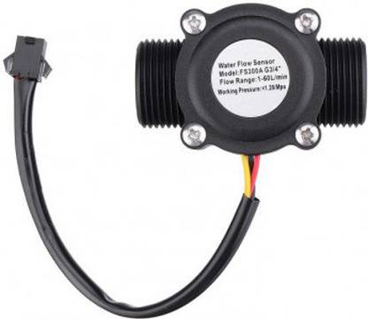 Indian Hobby Center FS300A Water Flow Sensor Electronic Components Electronic Hobby Kit