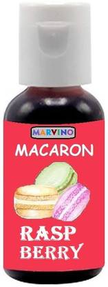 Marvino Macarons color, food color (Raspberry) 20gm Multicolor