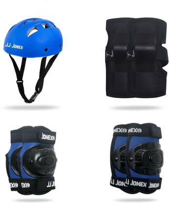 JJ Jonex Protective Set Skating and Cycling for Age 4 to 7 Years Skating Guard Combo (Small) (MYC) Skating Kit