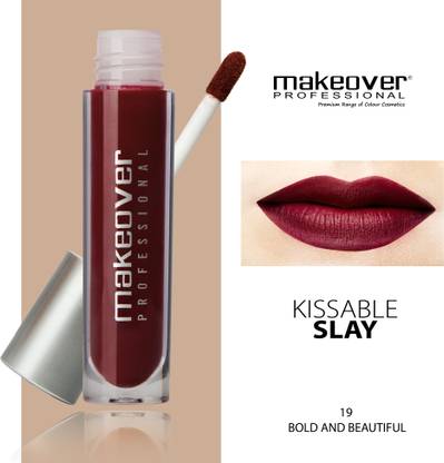 makeover PROFESSIONAL Kissable Slay Lipstick Shade No. 19