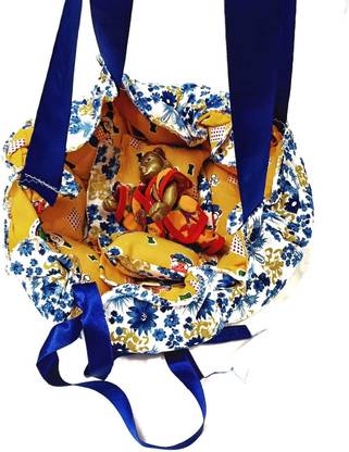 DURGA HOSIERY LADOO GOPAL FANCY CIRCLE SHAPED SOFT BED WITH HANGING KNOTS JHULA Jhula