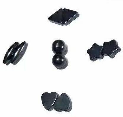 rci Magnets, Size- Small Magnetic Paper Holder 5 Different Shapes 10 PCS Multipurpose Office Magnets Pack of 10