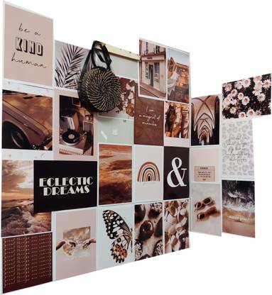 Wallscapes- The BEIGE wall collage kit Photographic Paper