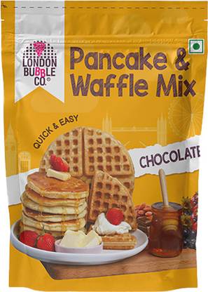 London Bubble Co Pancake & Waffle Mix - CHOCOLATE, 360g 360 g