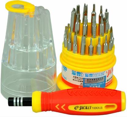 JACKLY Ratchet Screwdriver Set