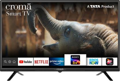 Croma 80 cm (32 inch) HD Ready LED Smart Android TV