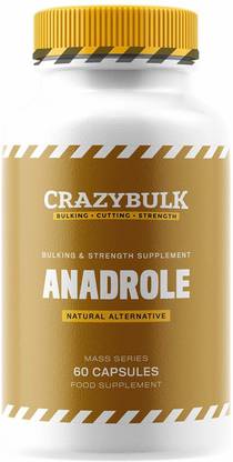 CrazyBulk ANADROLE (ANADROL) Natural Alternative for Bulking & Strength Supplement