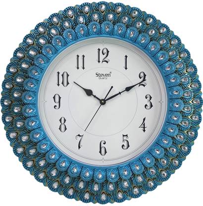 steven quartz llp Analog 52 cm X 52 cm Wall Clock