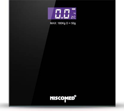 NISCOMED Automatic Personal Digital Weight Machine,Scale With Large LCD Display Weighing Scale