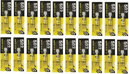 Deli W29711 Super Glue 2 gm , Instant Dry , Pack of 20