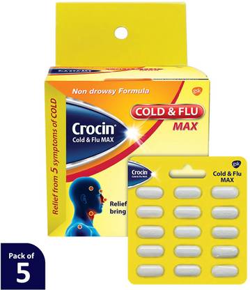 Crocin Cold & Flu Max Tablets