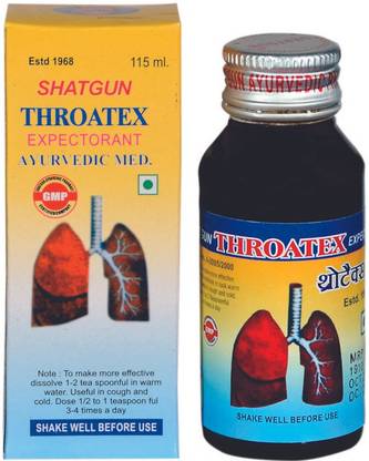 Shatgun Gasantak Throatex (Cough Expectorant) 115ml