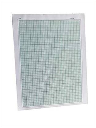 PMW GRAPH NOTE BOOK - Practice Map 100 PAGES - A4 SIZE White board