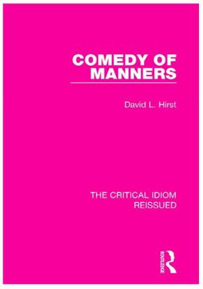 Comedy of Manners