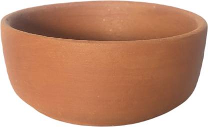 Sarvosarth Earthenware Storage Bowl Terracotta Clay Bowl Set of 6 For Kitchen