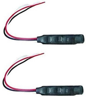 Daz Cam CCTV Camera Mic Microphone Mini Spy Audio Sound Voice Pickup Mic Microphone with Bare Wire Line for CCTV Camera Microphone Surveillance Device (Pack of 2) Camera Microphone