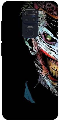 PRATEEKSH Back Cover for Redmi Note 9 JOKER, CARTOON, HORROR, FACE
