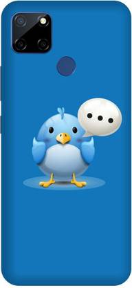 TPM Back Cover for Realme Narzo 30A, Bird, Logo, Tech, Tweet.Twitter