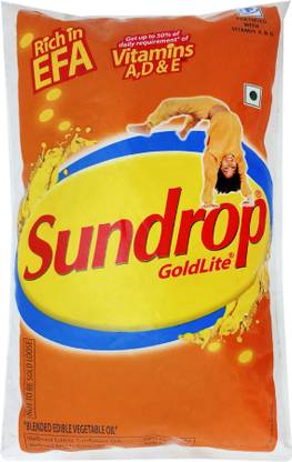 Sundrop Goldlite Refined Blended Oil Pouch