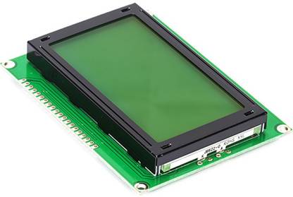 ROBOTONICS INDIA ROBOTONICS GLCD 128x64 Green Backlight LCD Display