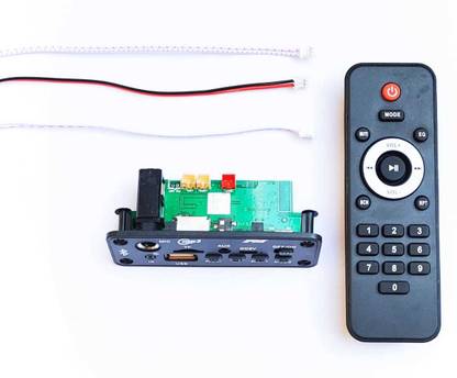 M V COLLECTION BLUETOOTH MODULE WITH MIC SLOT , TWO 5 WATT SEPAKER OUTPUT , SD CARD , PENDRIVE. BATTERY 5 VOLT OPERATING MODULE FOR DIY Electronic Components Electronic Hobby Kit