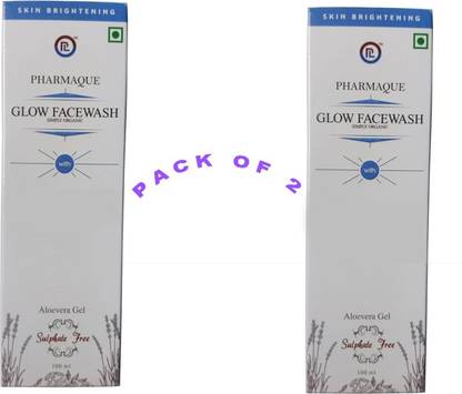 PHARMAQUE Simply Glow Oraganic Facewash ( pack of 2*100ml ) Face Wash