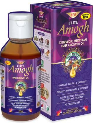 Elite AMOGH AYURVEDIC MEDICINAL HAIR GROWTH OIL Hair Oil