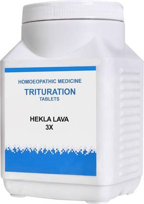 Bakson's Homoeopathy Hekla Lava 3X Tablets