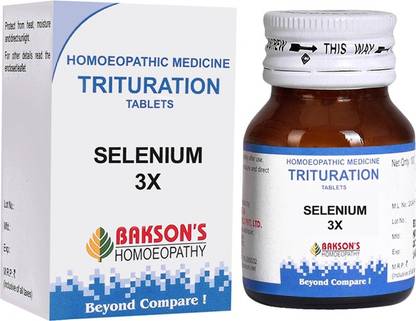 Bakson's Homoeopathy Selenium 3X Tablets