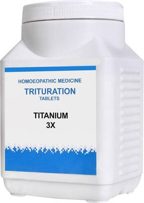 Bakson's Homoeopathy Titanium 3X Tablets