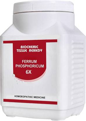 Bakson's Homoeopathy Ferrum Phosphoricum 6X Tablets