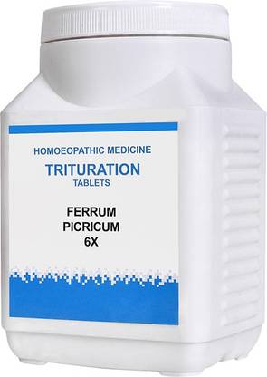 Bakson's Homoeopathy Ferrum Picricum 6X Tablets