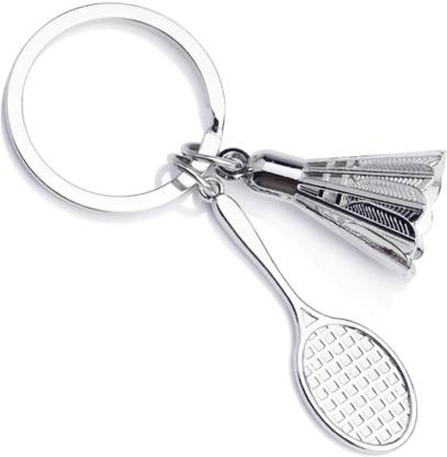 Augen Badminton Key Chain