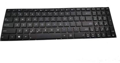 WISTAR Laptop Keyboard Replacement for ASUS X551 X 551M X551MA X551MAV Series US Layout OKNBO-6122PO0Q AEXJB00110 9Z.N8SSQQ 001 Black Laptop Keyboard Replacement Key