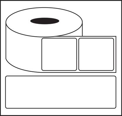 NPLABEL Barcode Label 100X150MM Self-adhesive Paper Label