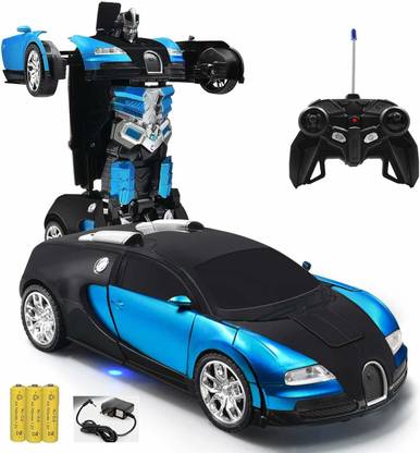 U.R.M. Enterprises Transformer Remote Control Car Robot car Transforming Robot, Deformation Toys Transform Car Robot for Kids