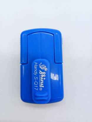 SHINY Self-Inking Customize Handy Stamp Self Inking pocket stamp