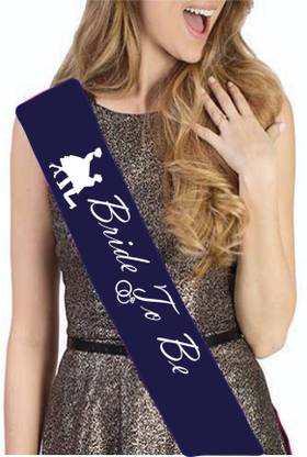 GARNET BRIDE TO BE - DARK BLUE (WHITE)