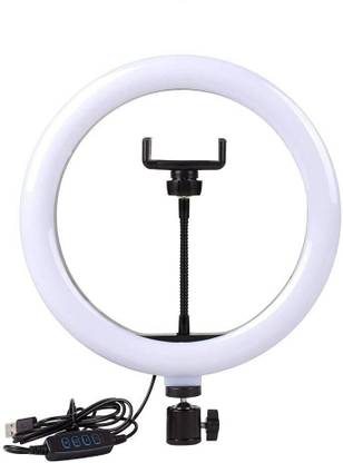 Hsn LED Ring Light 10 Inch With Cell Phone Holder Without Tripod Stand Flash 3 lx Camera LED Light