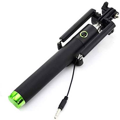 Wanzhow MULTI FUNCTIONAL PHOTO TAKING ADJUSTABLE CABLED PHOTO TAKE POLE Aluminum Rod light weight 235 degree rotatable ONE BUTTON CLICK shooting SELFIE STICK WITH Rubber Grip, Locking System adjustable rotation PHOTO TAKING POLE WIRED EXTENDABLE COMPACT selfie stick, MADE UP OF Aluminium alloy material, durable and stable with telescopic extension WITH PHONE HOLDER MOUNT Cable Selfie Stick