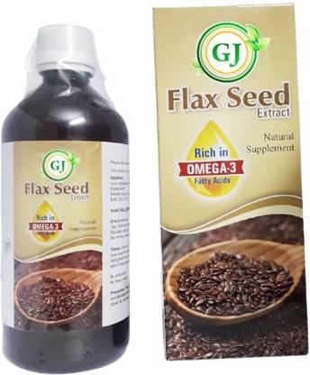 GJ GLOBAL HERBS Flax Seed Extract For Lower Plasma Cholestrol, Reduce cardiovascular problem