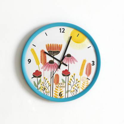 chumbak Analog 34 cm X 34 cm Wall Clock
