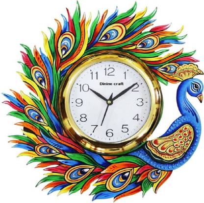 World Craft Analog 35 cm X 5 cm Wall Clock